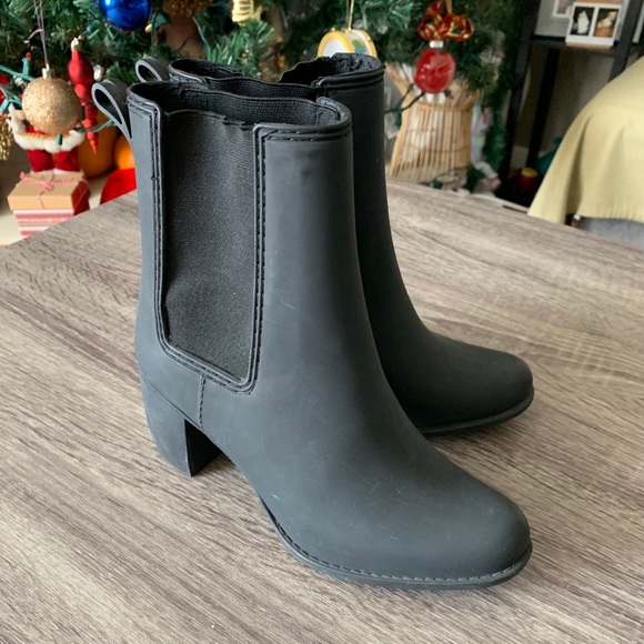 SOLD Jeffrey Campbell Clima Rain Boots size 6 - Picture 2 of 7
